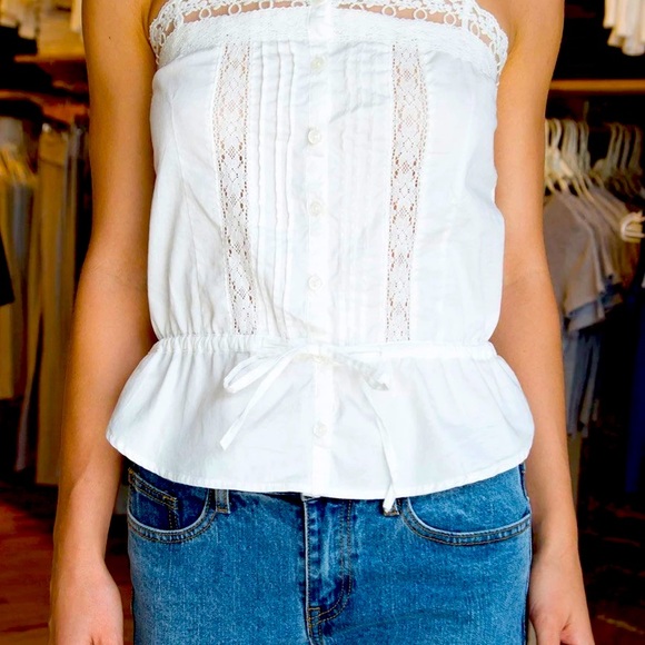 Brandy Melville Tops - brandy melville white top
